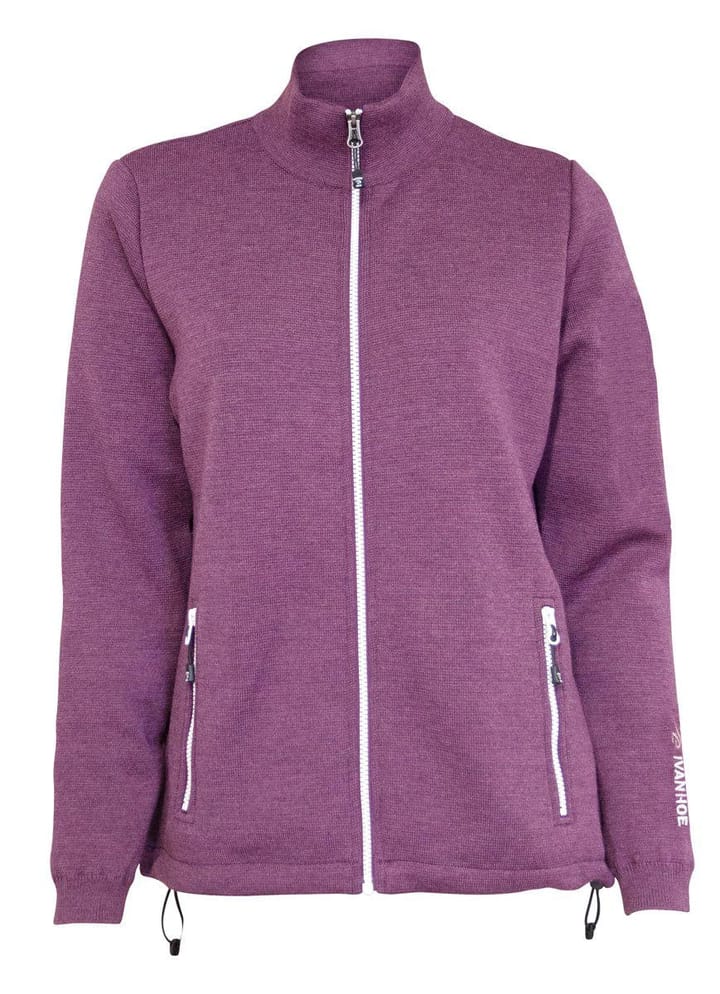 Ivanhoe Women's Flisan Full Zip Purple Ivanhoe