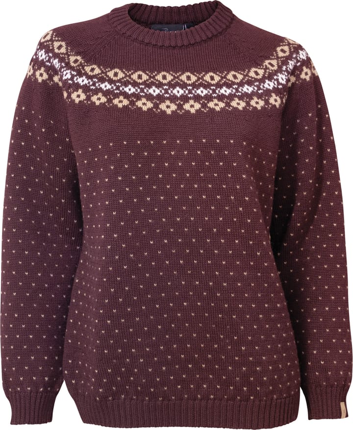 Ivanhoe Women's Sire Crewneck Ruby Wine Ivanhoe