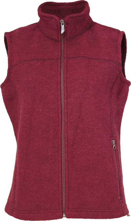 Ivanhoe Women's Beata Vest Deep Red Ivanhoe Ivanhoe Women's Beata Vest Deep Red Ivanhoe