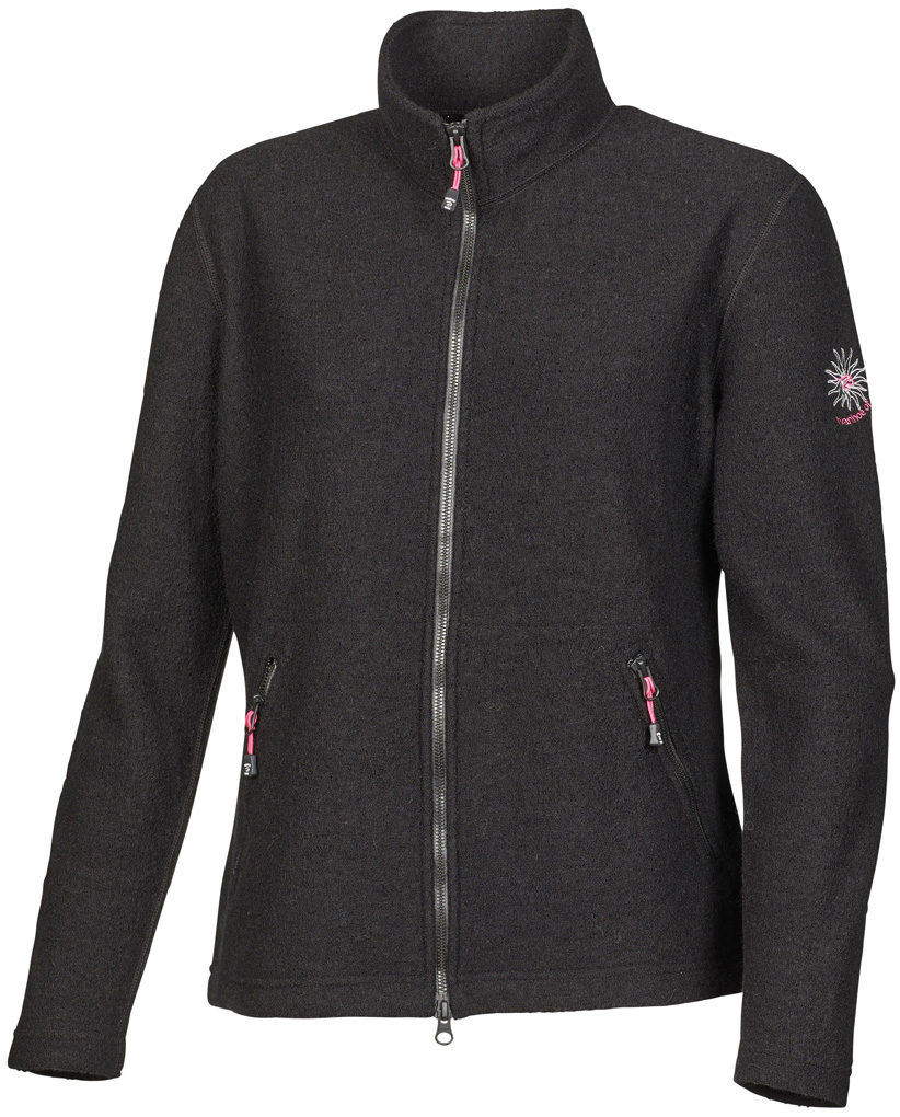 Ivanhoe of Sweden Women's Leona Full Zip Black