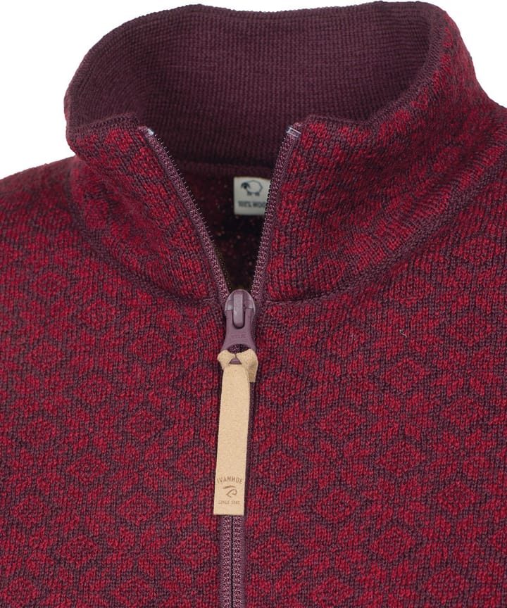 Ivanhoe Women's Fiona Full Zip Deep Red Ivanhoe Ivanhoe Women's Fiona Full Zip Deep Red Ivanhoe