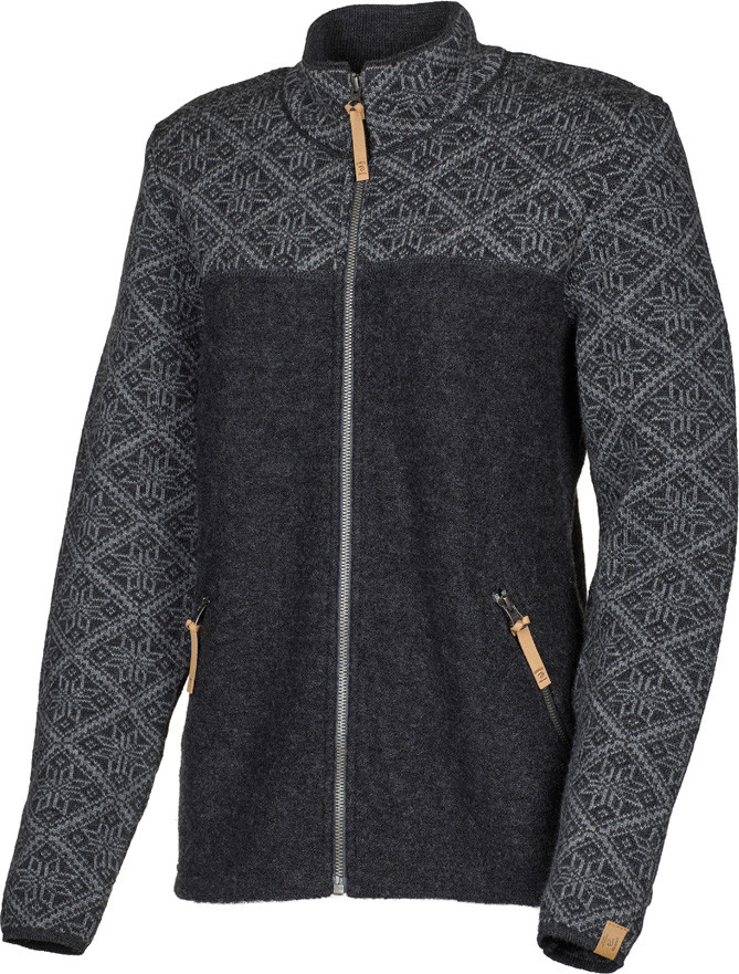 Ivanhoe of Sweden Women's Ellie Full Zip Graphite Marl