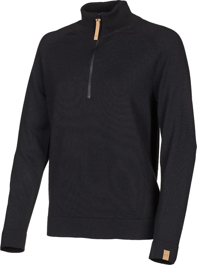 Ivanhoe Men's Billie Half Zip Black Ivanhoe