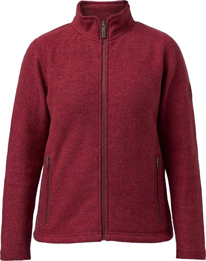 Ivanhoe Women's Beata Full Zip Deep Red Ivanhoe