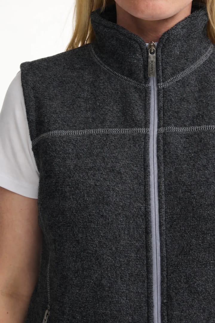 Ivanhoe Women's Beata Vest Graphite Marl Ivanhoe