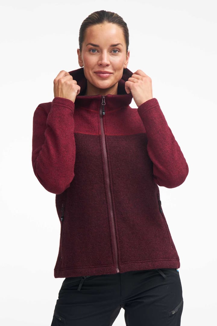 Ivanhoe Women's Hilma Hood Deep Red Ivanhoe