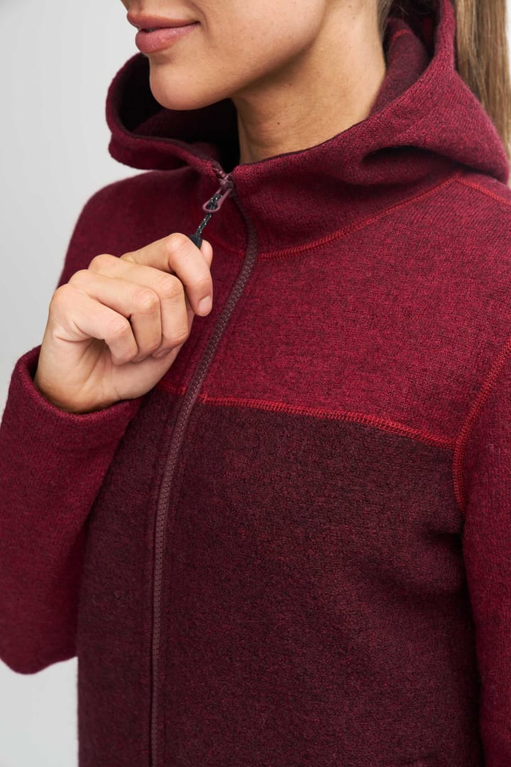 Ivanhoe Women's Hilma Hood Deep Red Ivanhoe