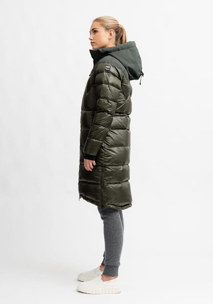 Mountain Works Women's Cocoon Down Coat (2021) Military Mountain Works Mountain Works Women's Cocoon Down Coat (2021) Military Mountain Works