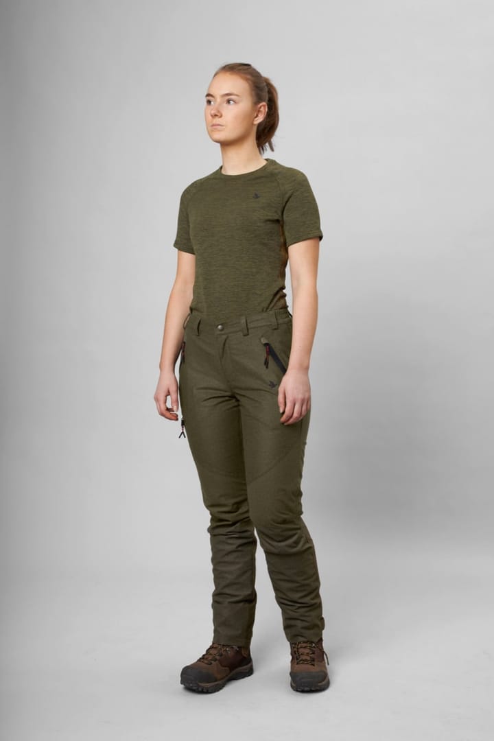 Women's Avail Trousers Pine green melange Seeland