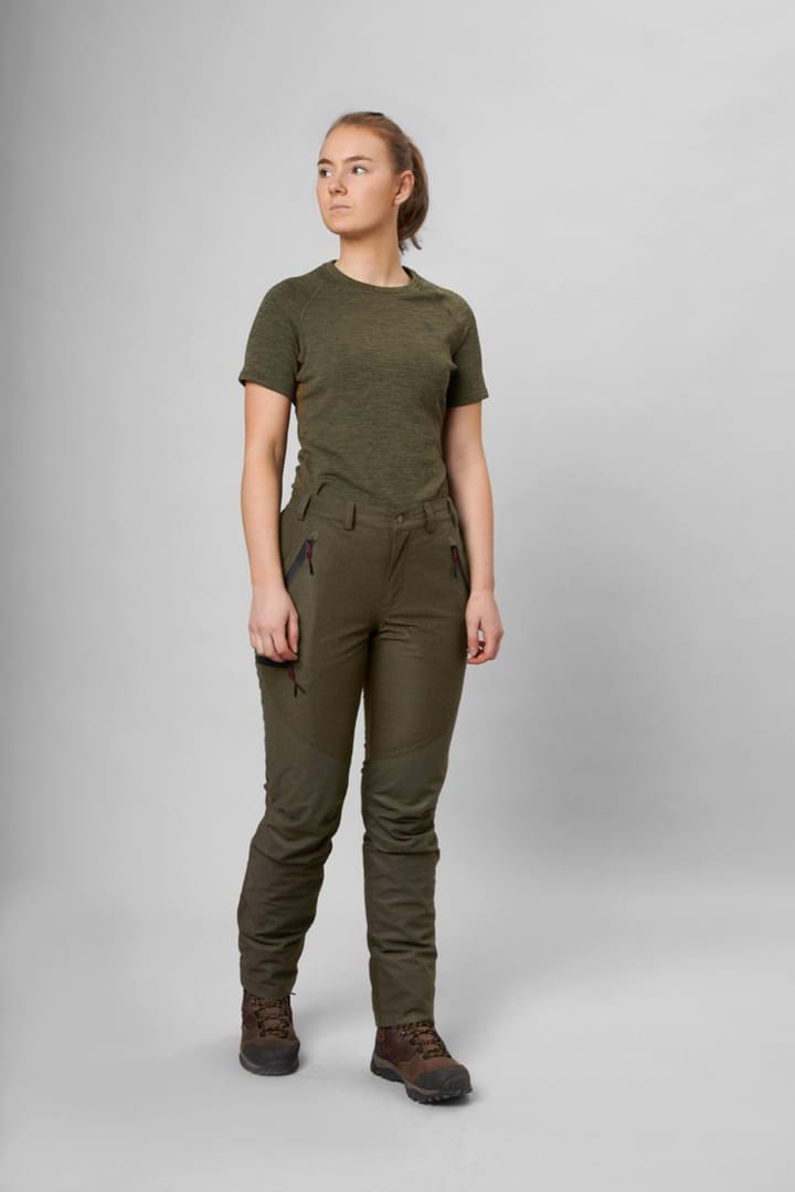 Seeland Avail Woman Trousers Pine Green Melange Seeland