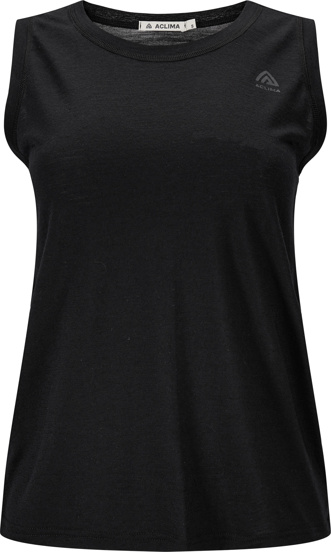 Aclima Women's Lightwool 140 Singlet V2 Jet Black