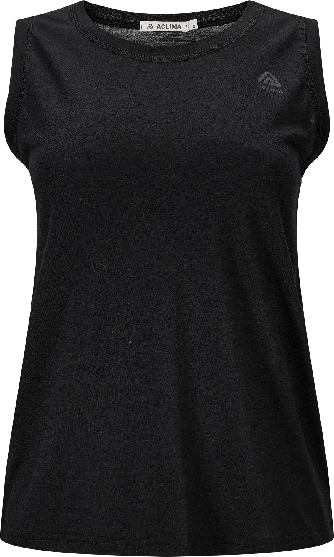 Aclima Women's Lightwool 140 Singlet V2 Jet Black