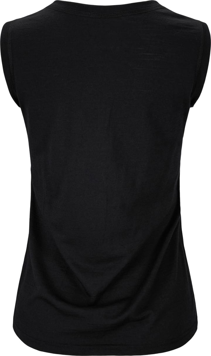 Aclima Women's Lightwool 140 Singlet V2 Jet Black Aclima