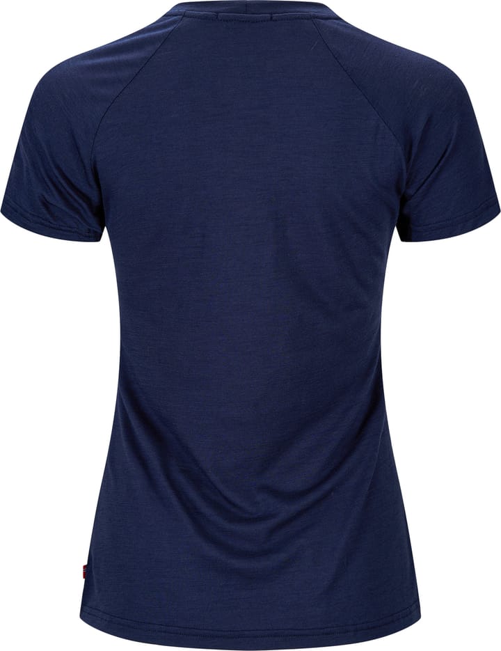 Aclima Women's Lightwool 140 Trail Tee Navy Blazer Aclima