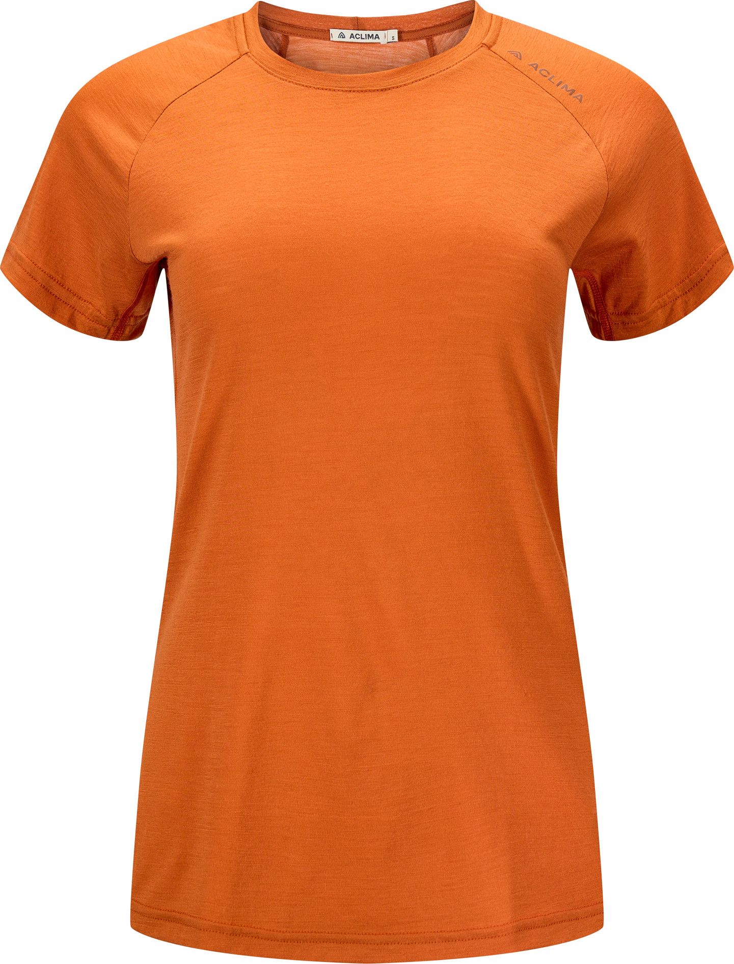 Aclima Women's Lightwool 140 Trail Tee Apricot Orange