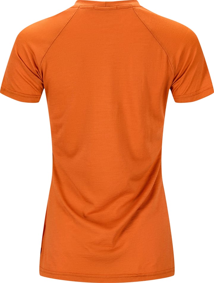 Aclima Women's Lightwool 140 Trail Tee Apricot Orange Aclima