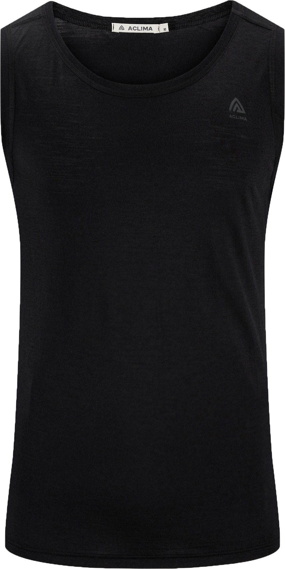 Aclima Men's Lightwool 140 Singlet V2 Jet Black