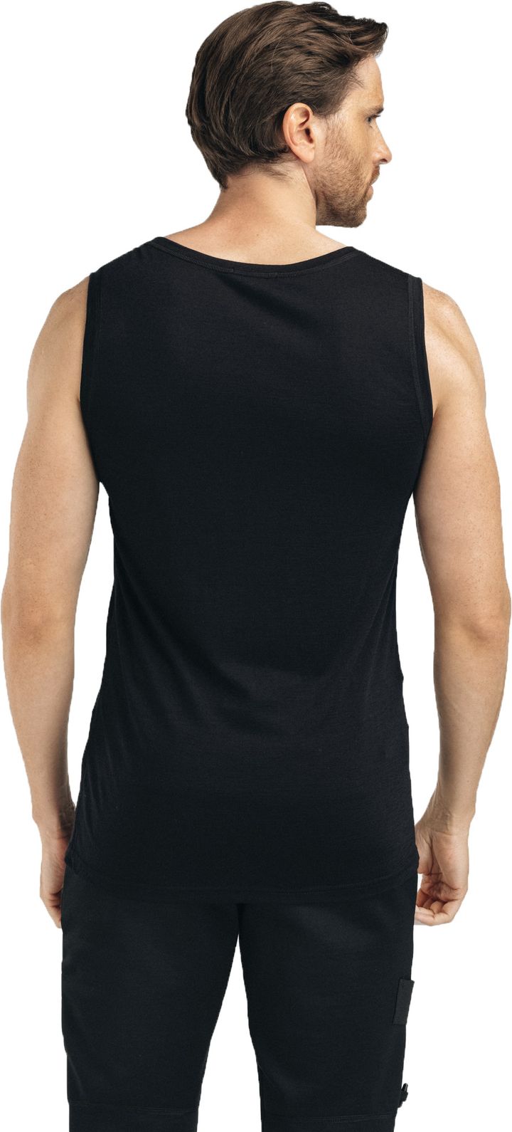 Aclima Men's Lightwool 140 Singlet V2 Jet Black Aclima