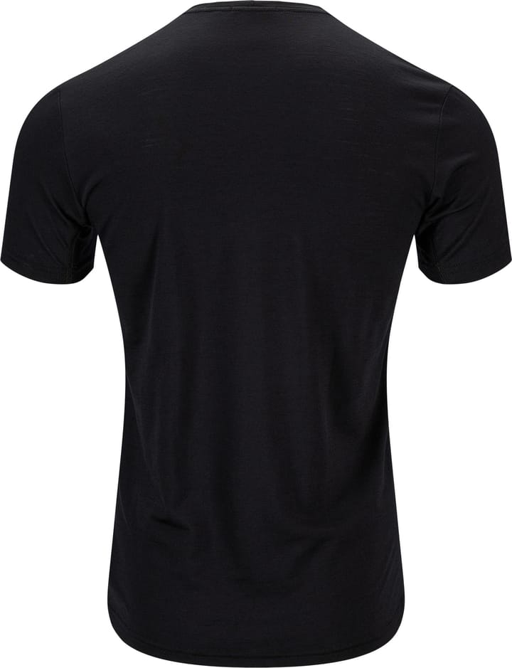 Aclima Men's Lightwool 140 Trail Tee Jet Black Aclima