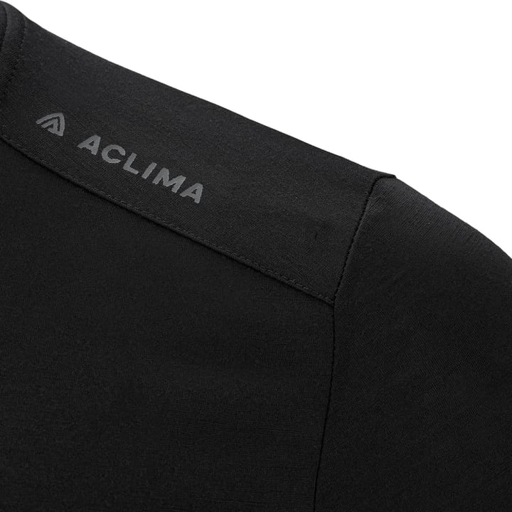 Aclima Men's Lightwool 140 Trail Tee Jet Black Aclima