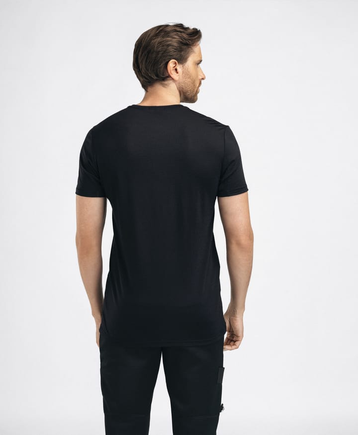 Aclima Men's Lightwool 140 Trail Tee Jet Black Aclima