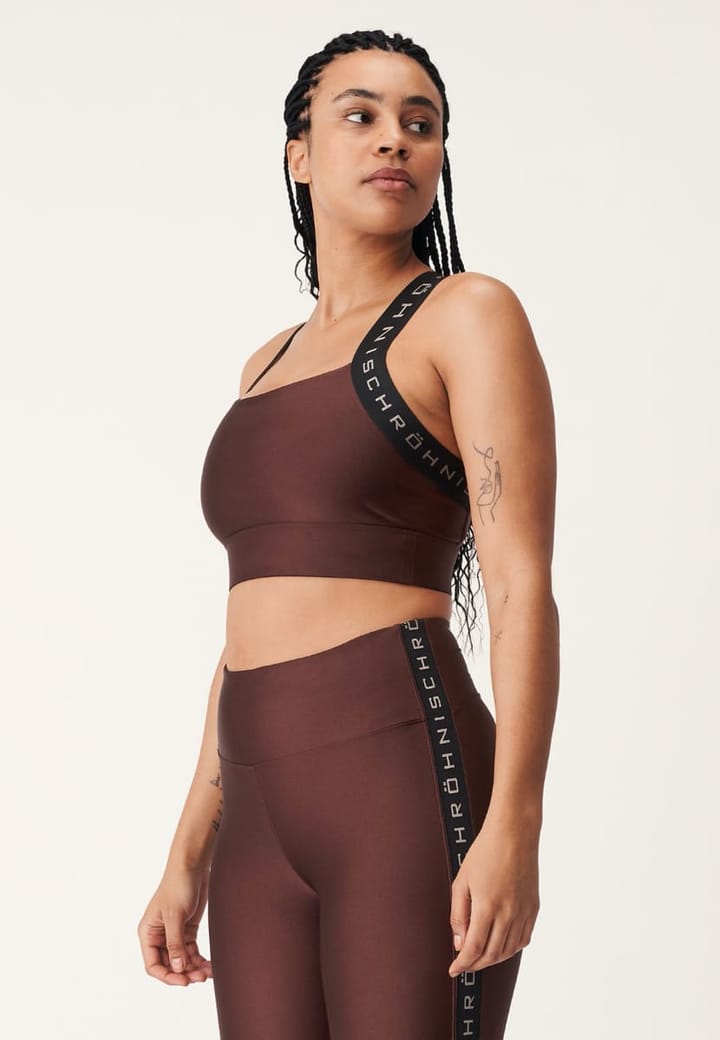 Röhnisch Shiny Kay Sports Bra Bitter Brown Röhnisch