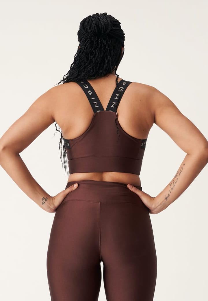 Röhnisch Shiny Kay Sports Bra Bitter Brown Röhnisch