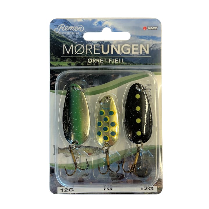Remen Møreungen Ørret Fjellfiske 3pk Remen