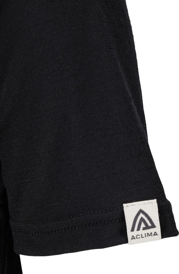 Aclima Women's Lightwool 140 Classic Tee Antler Jet Black Aclima