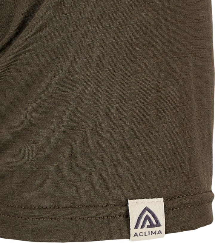 Aclima Men's Lightwool 140 Classic Tee Antler Tarmac Aclima