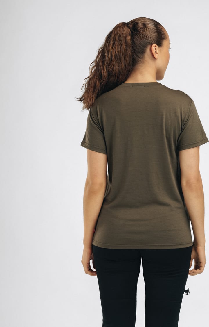 Aclima Women's Lightwool 140 Classic Tee Mountain Tarmac Aclima