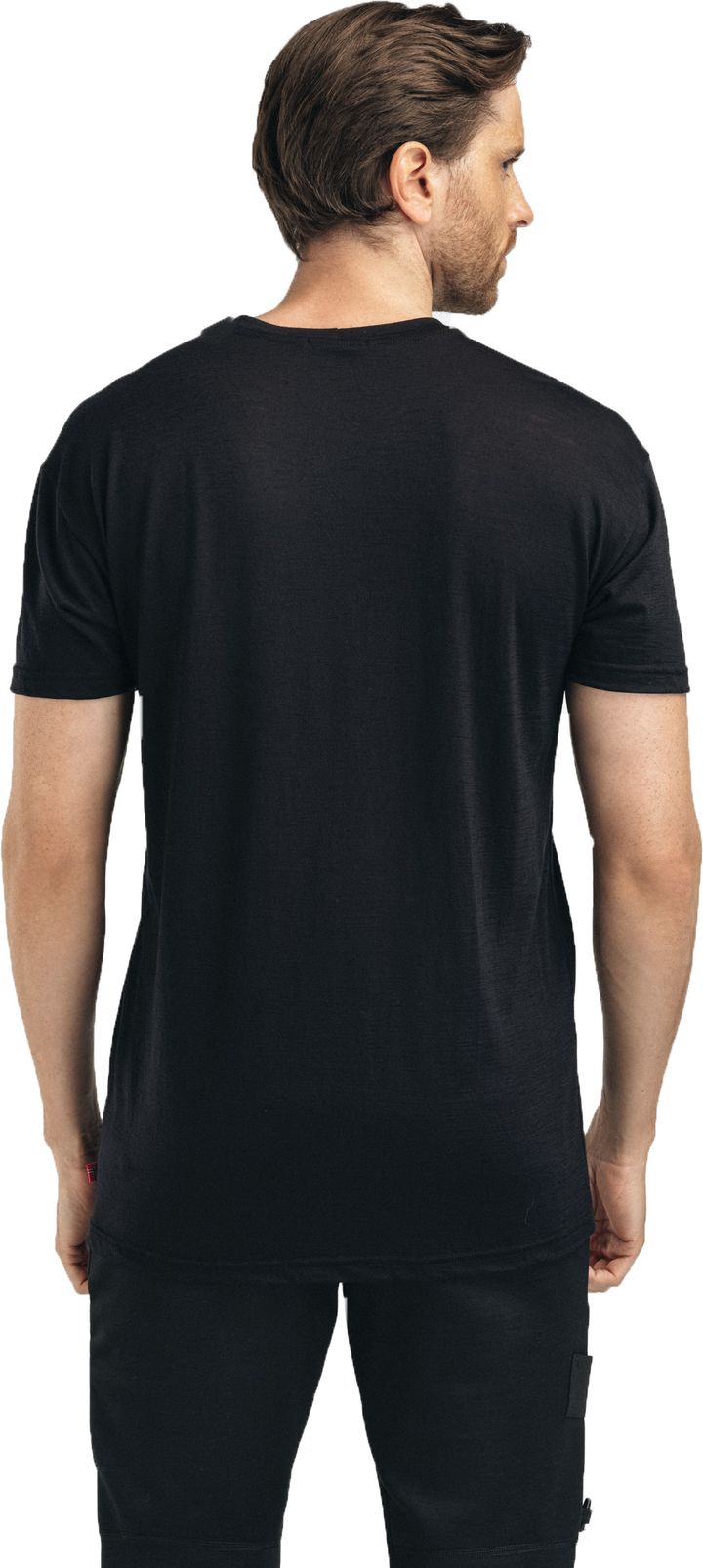 Aclima Men's Lightwool 140 Classic Tee Mountain Jet Black Aclima