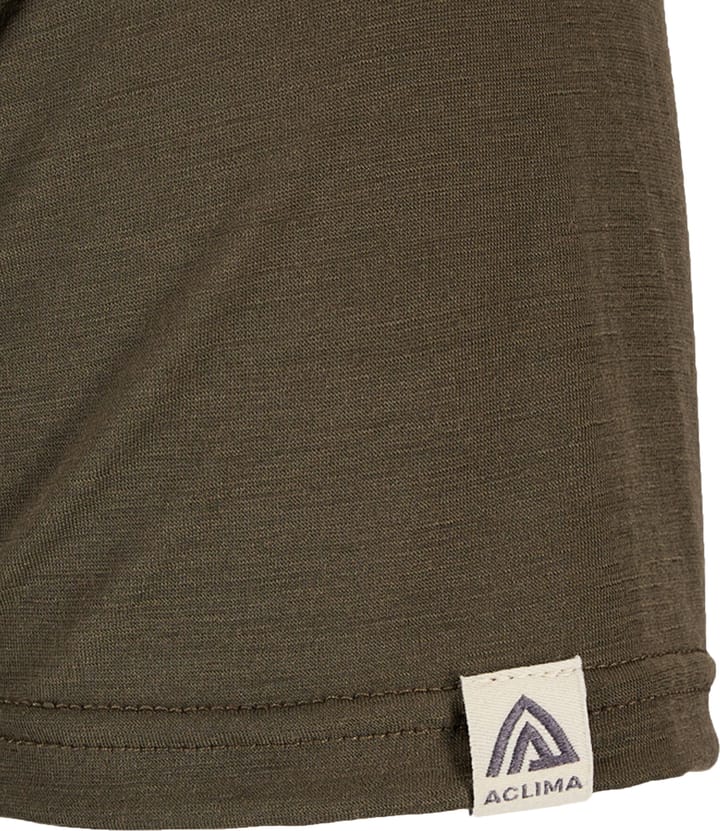 Aclima Men's Lightwool 140 Classic Tee Mountain Tarmac Aclima