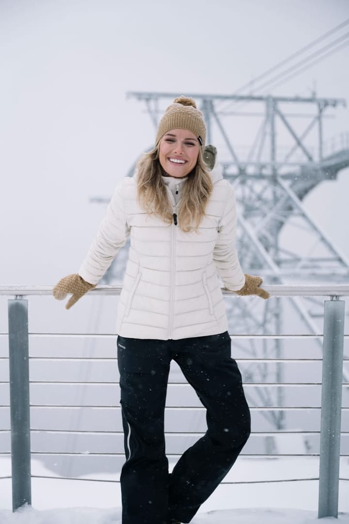 Twentyfour Finse Dunjakke D Krem Twentyfour