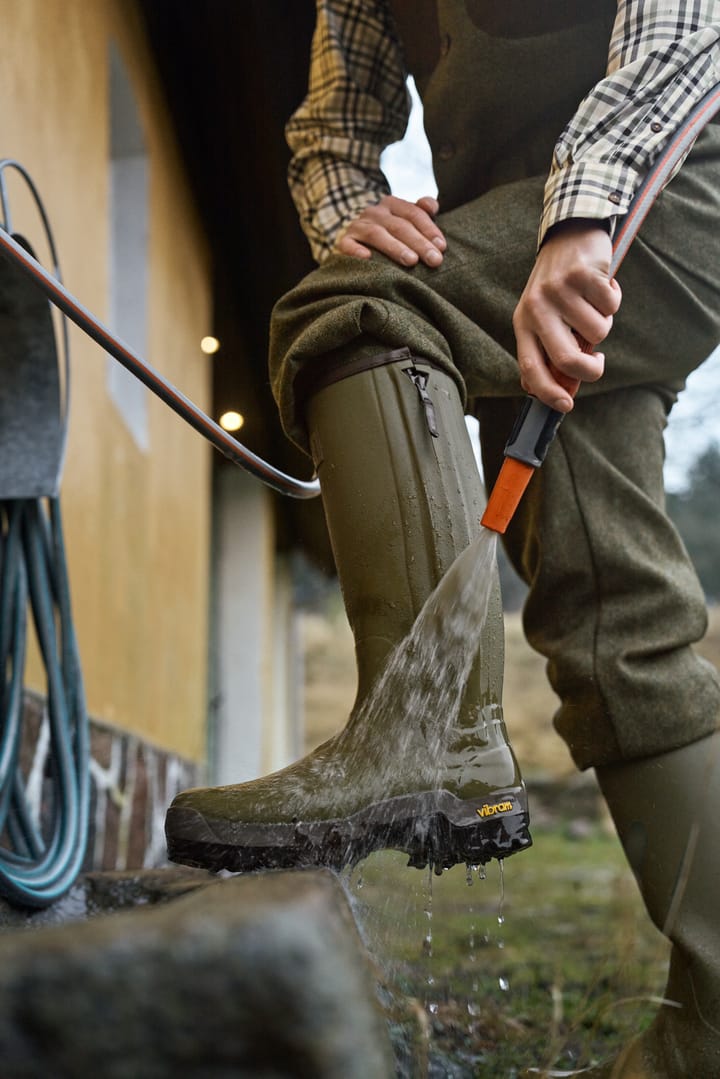 Härkila Men's Forester Zip Rubber Boot Dark Olive Härkila