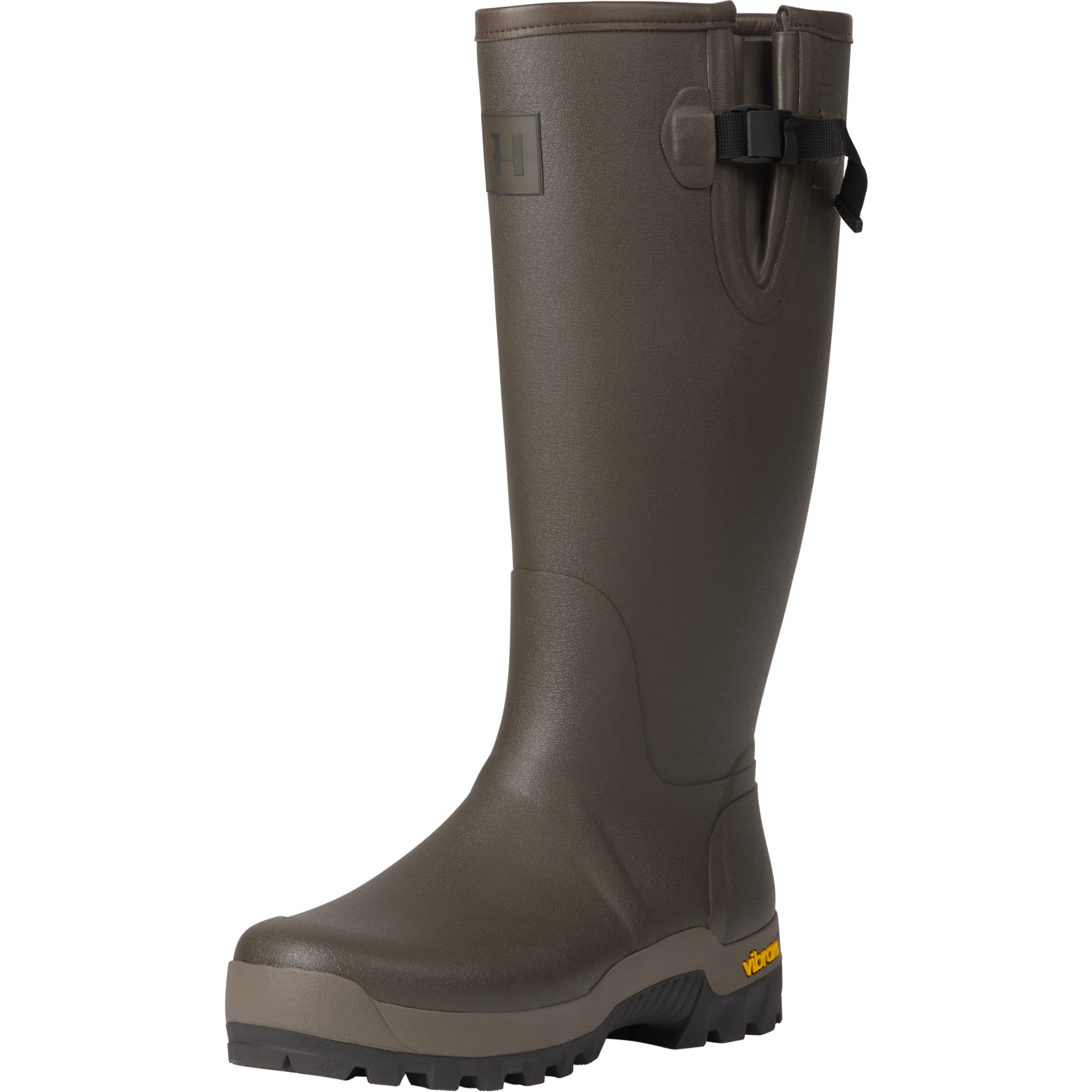 Härkila Men’s Forester Gusset Rubber Boot Dark Willow Green