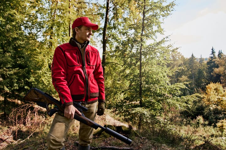 Härkila Men's Kamko Regal Rev Fleece Red/brown Härkila