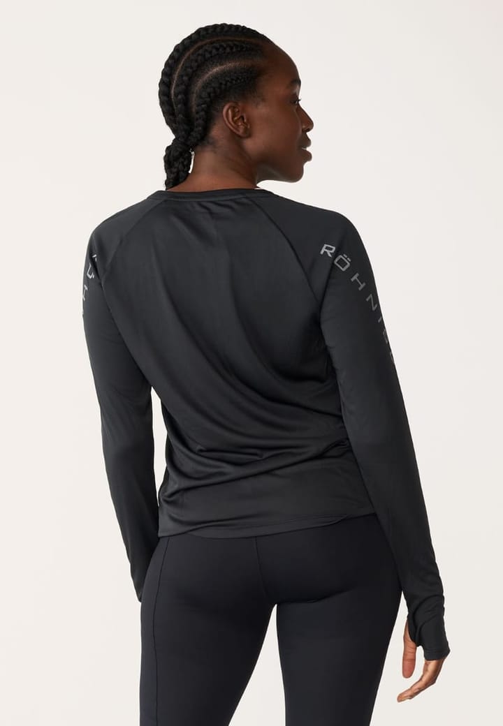 Röhnisch Women's Active Logo Long Sleeve Black Röhnisch Röhnisch Women's Active Logo Long Sleeve Black Röhnisch