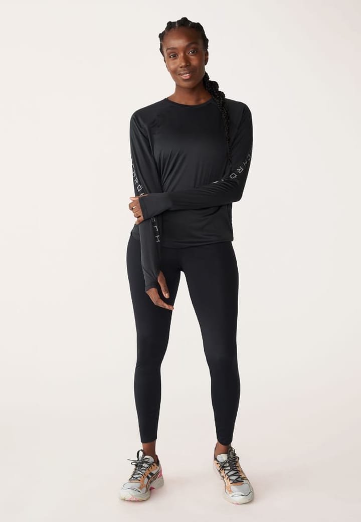 Röhnisch Women's Active Logo Long Sleeve Black Röhnisch Röhnisch Women's Active Logo Long Sleeve Black Röhnisch