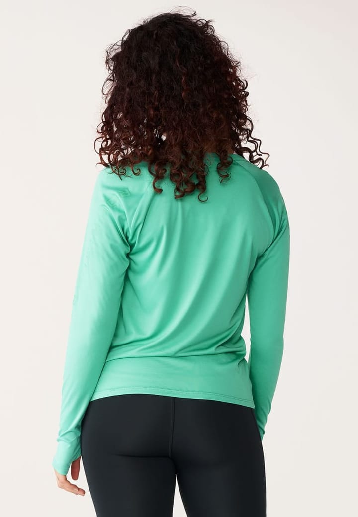 Röhnisch Women's Active Logo Long Sleeve Mint Leaf Röhnisch Röhnisch Women's Active Logo Long Sleeve Mint Leaf Röhnisch