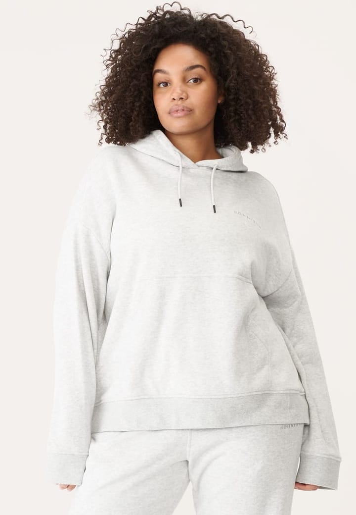 Röhnisch Women's Essential Hoodie Grey Melange Röhnisch