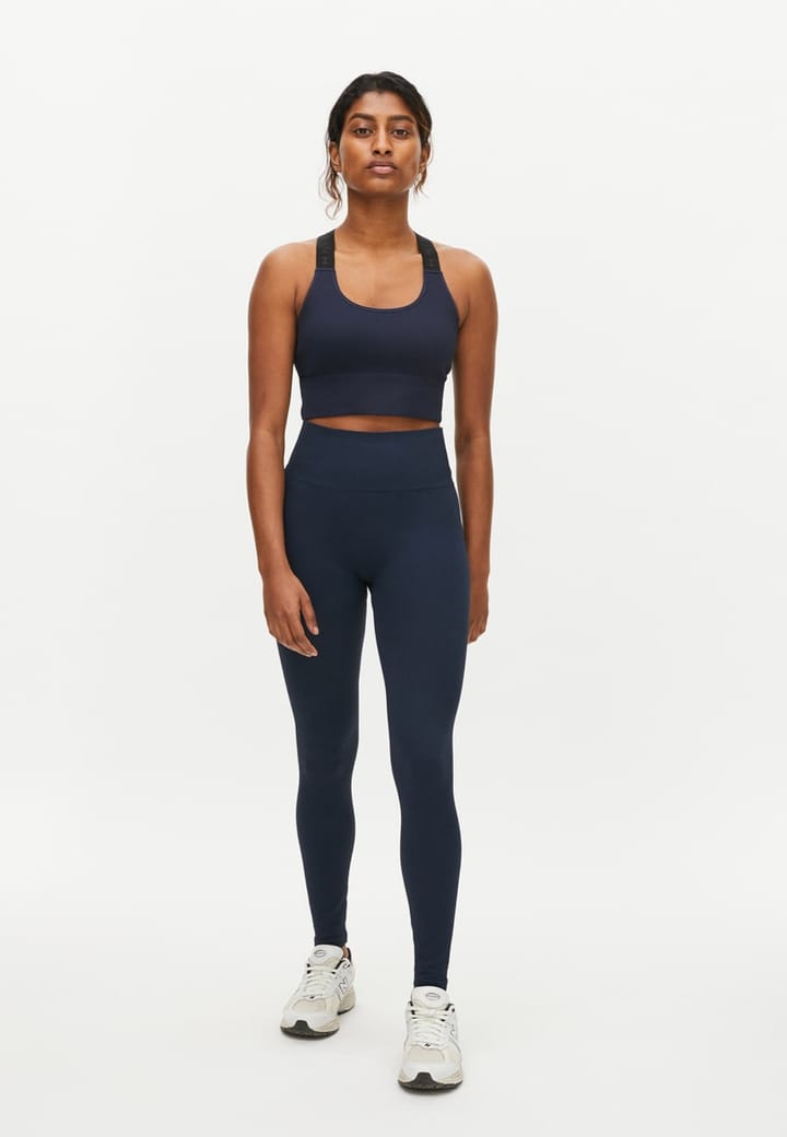 Röhnisch Seamless Rib Tights Black Iris Röhnisch