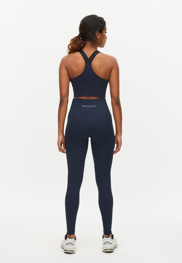 Röhnisch Seamless Rib Tights Black Iris Röhnisch