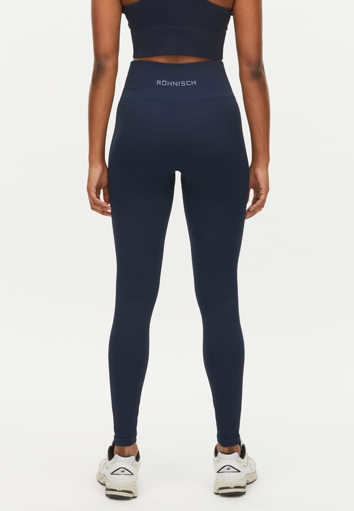 Röhnisch Seamless Rib Tights Black Iris Röhnisch