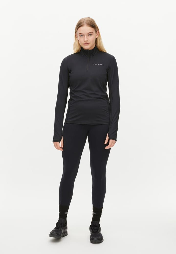Röhnisch Women's Light Thermo Half Zip Black Röhnisch