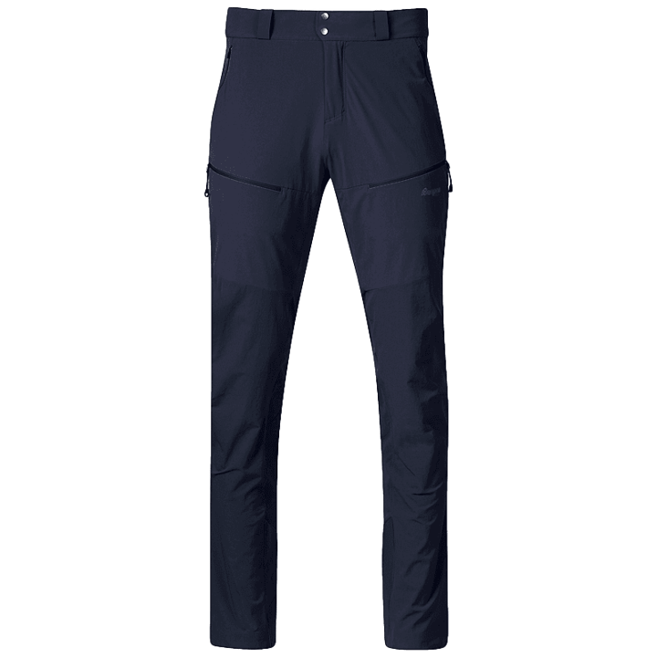 Bergans Men's Rabot V2 Softshell Pants Navy Blue Bergans