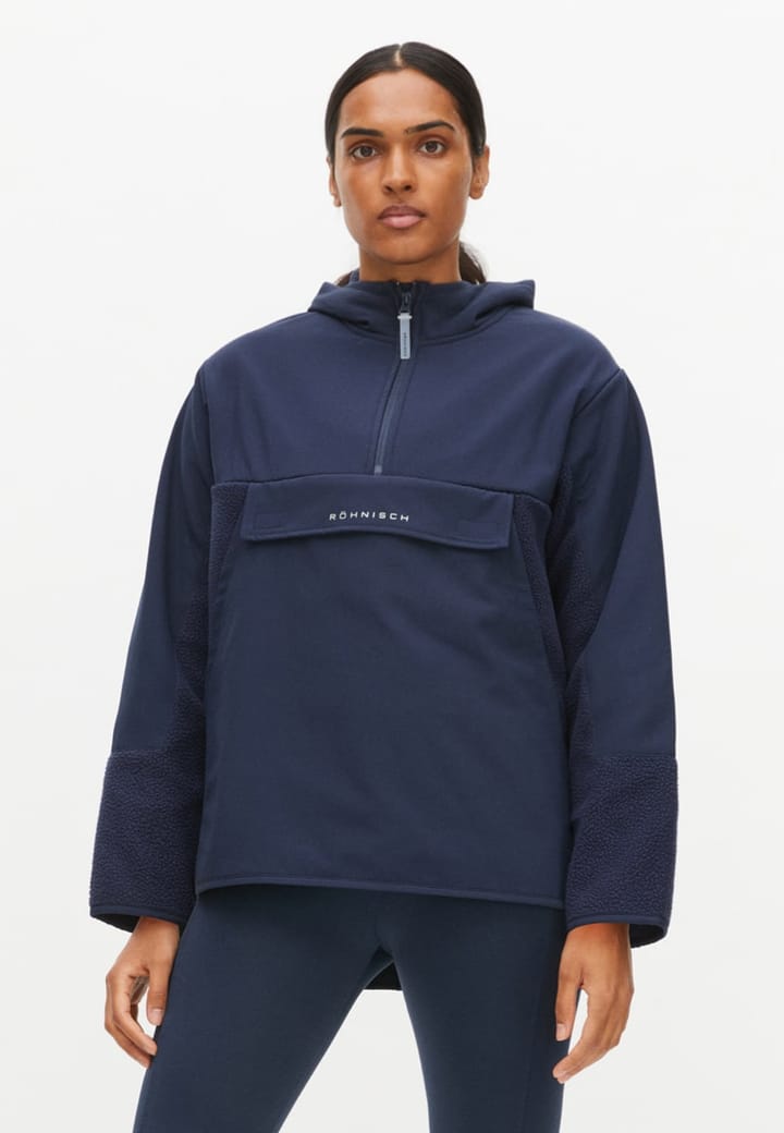 Röhnisch Corrine Pile Anorak Black Iris Röhnisch Röhnisch Corrine Pile Anorak Black Iris Röhnisch