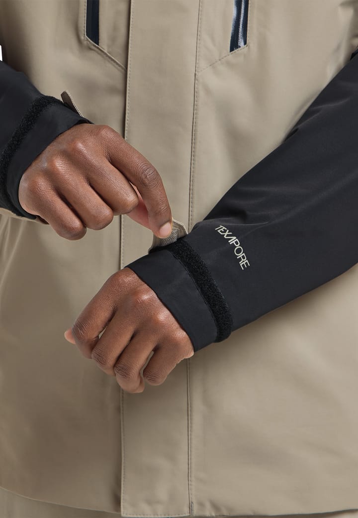 Jack Wolfskin Men's Jasper 2-Layer Jacket Stone Jack Wolfskin