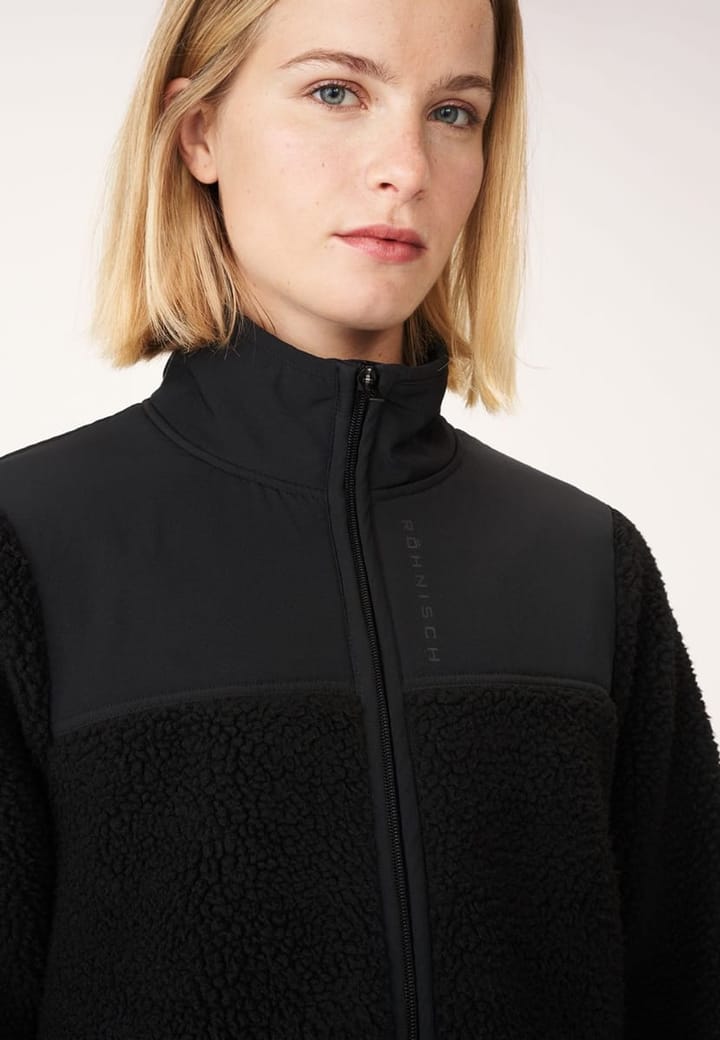 Röhnisch Women's Phoebe Pile Jacket Black Röhnisch