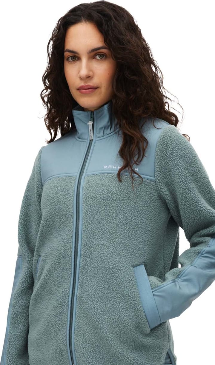 Röhnisch Women's Phoebe Pile Jacket Stormy Sea Röhnisch